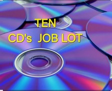 JOB LOT OF TEN CD ALBUMS