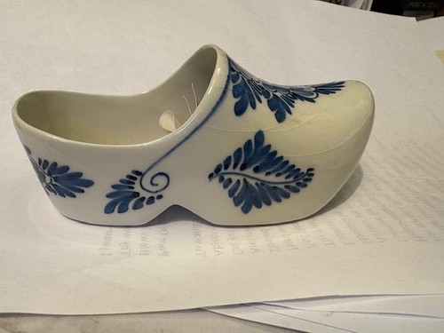 Vintage delft ceramic blue - ceramic,