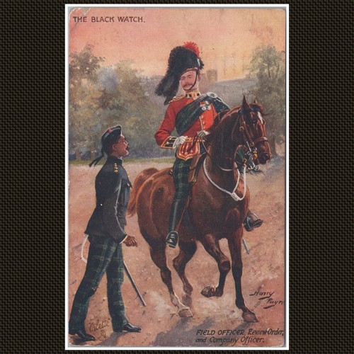 The black watch military - black,