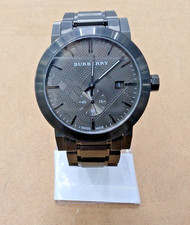 Burberry BU9902 Gray Ion Plated Stainless Steel Gray Dial Men's Watch