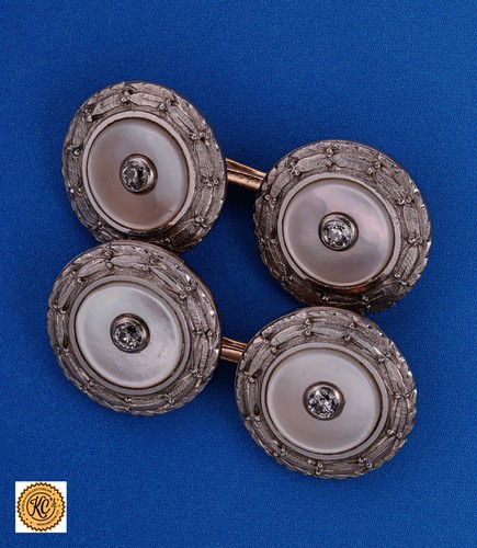 Antique art deco platinum - antique, 14k