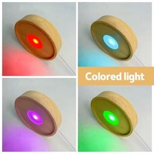 Wooden LED Light Dispaly Base
