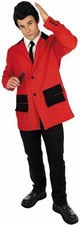 Mens 50s Red Teddy Boy Costume