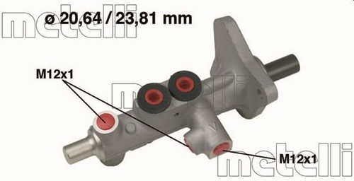 Metelli 0627 brake master - 05-0627,