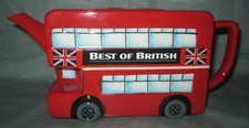 Red UK double decker bus