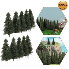 30pcs Model Pine Trees 8cm