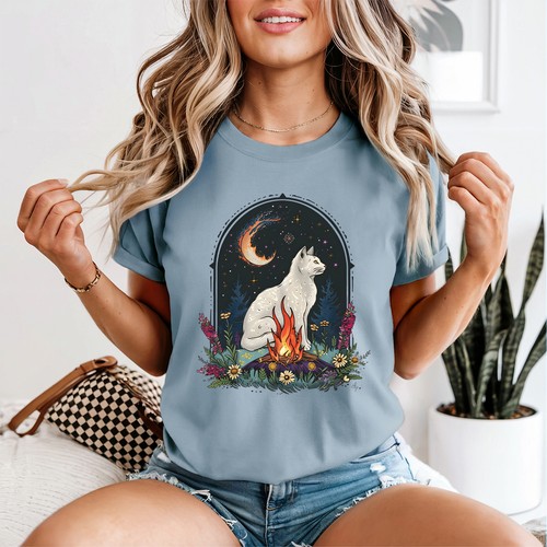 Forest wolf womens - wolf, t-shirt