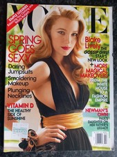Vogue USA -  February 2009 -  BLAKE LIVELY  - Lovely smooth copy