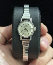 Omega Ladymatic 1960s Rare Cal. 681 Date Just 562.001 Automatic Womans Watch