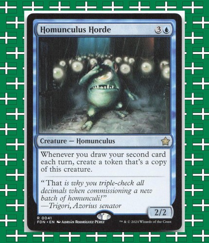 Homunculus horde mtg - horde,