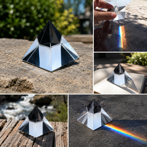 Prism optical glass crystal - optical,
