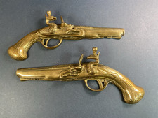 Pair of Vintage Solid Brass 9"