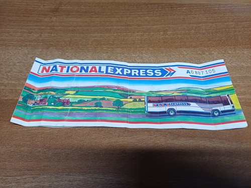 National express coach ticket - national,