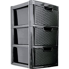 Large Rattan Drawer Plastic