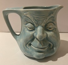 COMICAL FACES VINTAGE SANDLAND WARE ‘BEFORE & AFTER’ (SHAVING) JUG DESIGN 852900