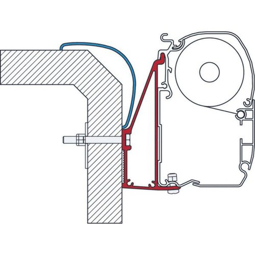 Fiamma rapido bracket 5m - rapido, 3.5m
