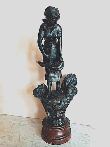 Antique french spelter - spelter, figure