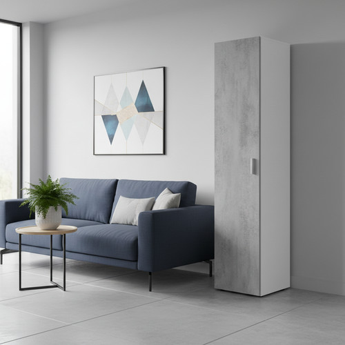 Fresno multi narrow grey white - narrow,