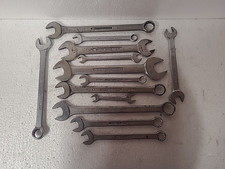 Bundle of 13 Britool Imperial Spanners - imperial measurements