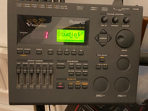 Roland drums 10 sound - v-drums, td-10