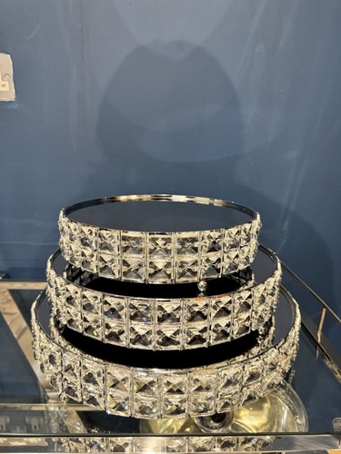 Wedding piece crystal cake - 3-piece,