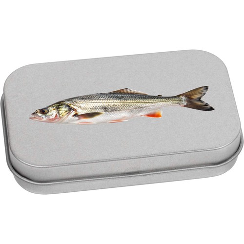 Roach fish metal hinged tin - fish',