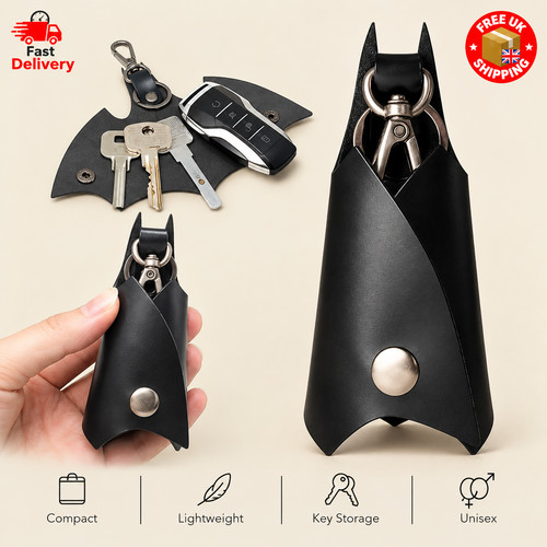 Leather key wallet - key,
