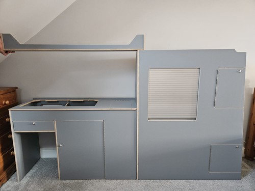 Campervan kitchen interior - kitchen,