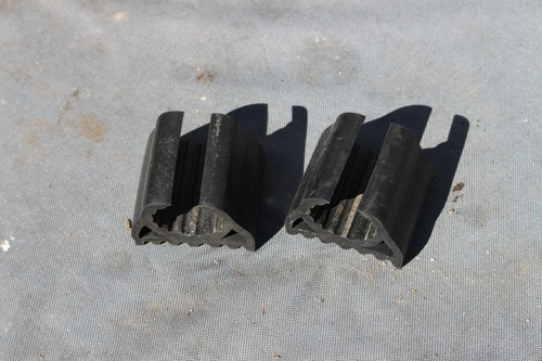 Pair cycle rack rubber - of,