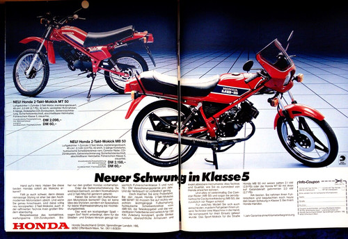 Honda and mb 50 - mb,