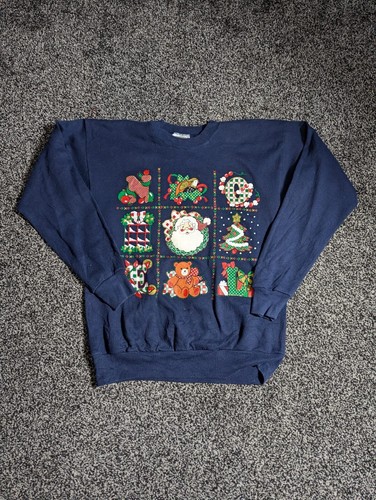 Ugly christmas sweater medium - sweater,