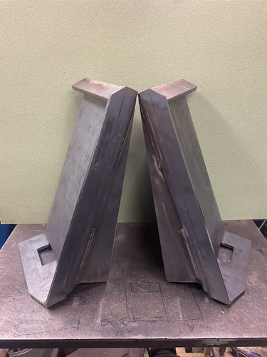 Skid steer loader brackets - skid,