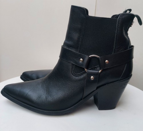 Whistles black leather - whistles,