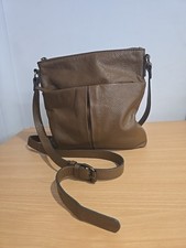 Clark’s brown leather cross