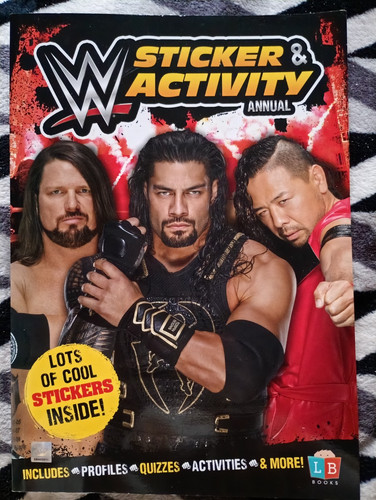 Wwe sticker and activity - sticker,