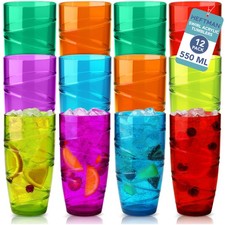 Plastic Tumblers Swirl Acrylic