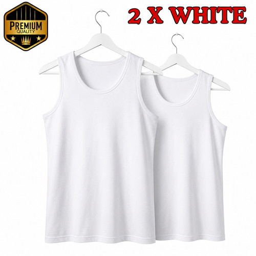 Pack mens vests - mens, 100%