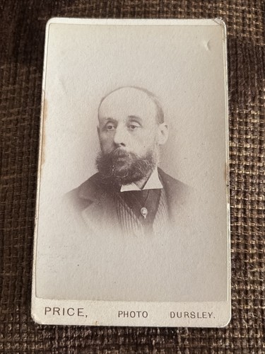 Victorian cdv photo man - photo,