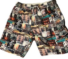 Red Herring  Beach Swim Shorts Men's Large W35-38”  Mesh Lined