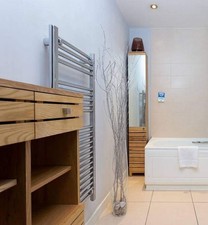 HABITAT SLIM bathroom mirror and wood cabinet set ✨