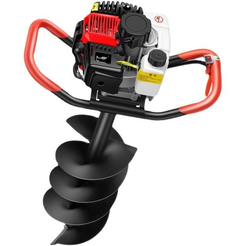 Earth auger hole digging