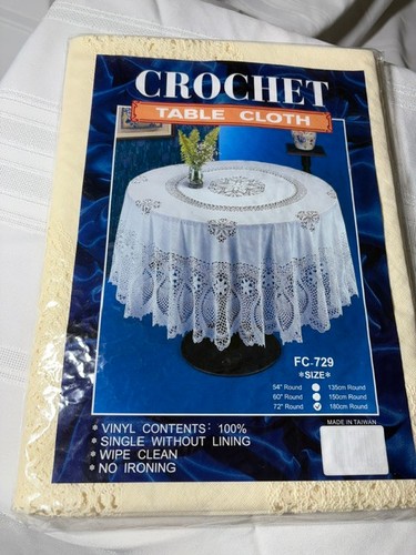 Cream colored crochet - *,