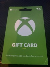 Xbox Gift Card 15£ From