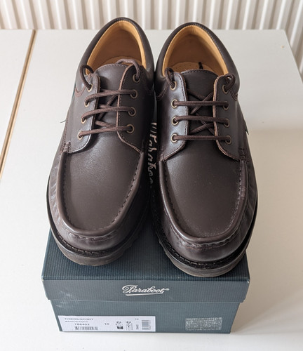 Paraboot thiers brown leather - paraboot,