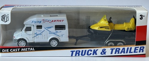 Holiday set white camper - set, car