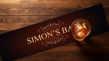 Personalised Bar Runner with