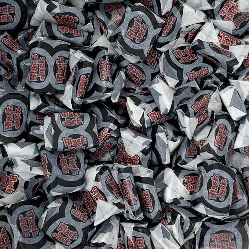 Black jack chews retro - black,