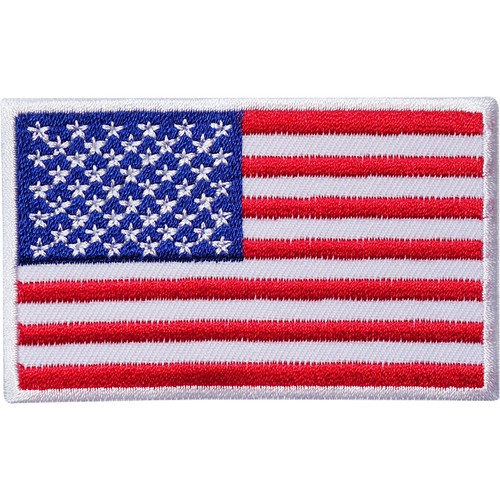 Usa flag embroidered - embroidered, /