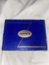 CANASTA CARD GAME, VINTAGE, WADDINGTONS  