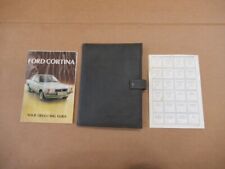 Ford Cortina mk4 Service Book